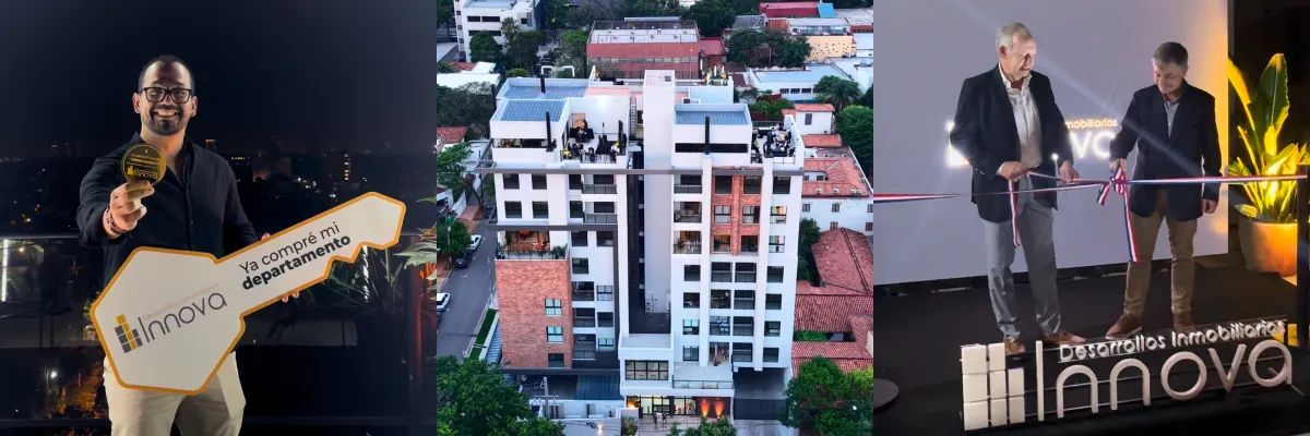 EMSA Inmobiliaria e Innova Desarrollos fortalecen su alianza estratégica para impulsar el desarrollo inmobiliario en Paraguay.